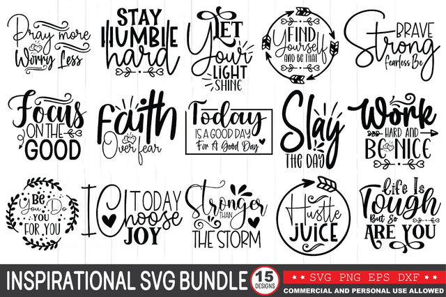 Inspirational SVG Bundle SVG Ariyan 