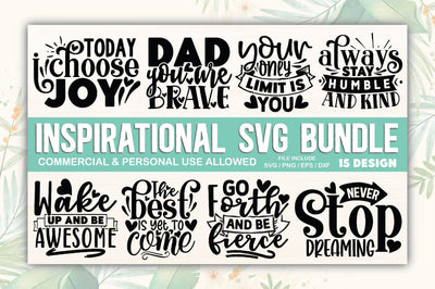 Inspirational SVG Bundle SVG Ariyan 