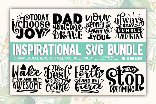 Inspirational SVG Bundle SVG Ariyan 
