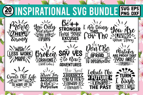 Inspirational SVG Bundle SVG Ariyan 