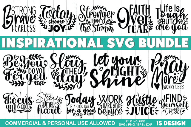 Inspirational SVG Bundle SVG Ariyan 