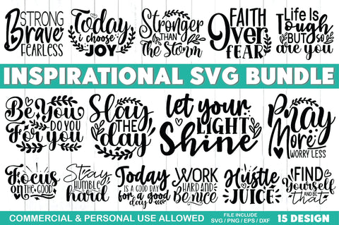 Inspirational SVG Bundle SVG Ariyan 