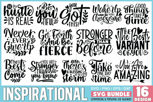 Inspirational SVG Bundle SVG Ariyan 