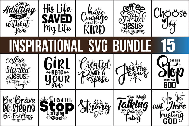Inspirational SVG Bundle SVG orpitasn 