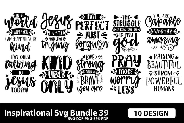 Inspirational Svg Bundle SVG shah alam 