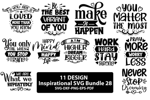 Inspirational Svg Bundle SVG shah alam 