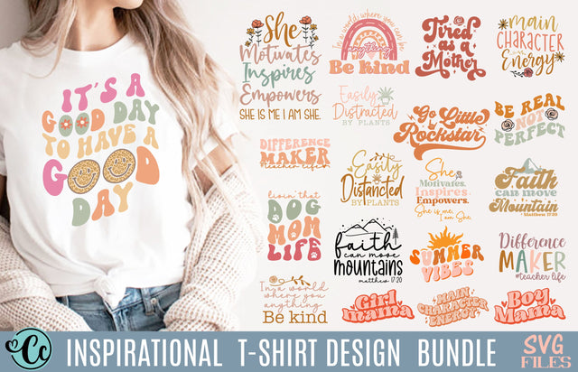 Inspirational Svg Bundle, T-shirt Design SVG Crazy Craft 