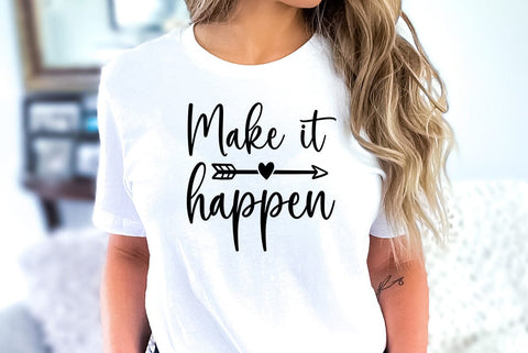 Inspirational SVG Design, Make it happen SVG FiveStarCrafting 