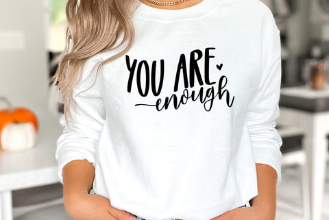 Inspirational SVG Design, you are enough SVG FiveStarCrafting 