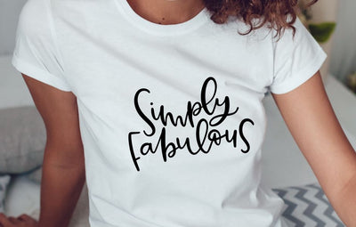 Inspirational SVG | Simply Fabulous | Fabulous SVG So Fontsy Design Shop 