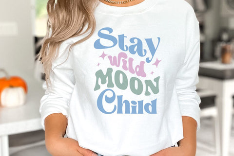 Inspirational SVG, Stay wild moon child SVG FiveStarCrafting 