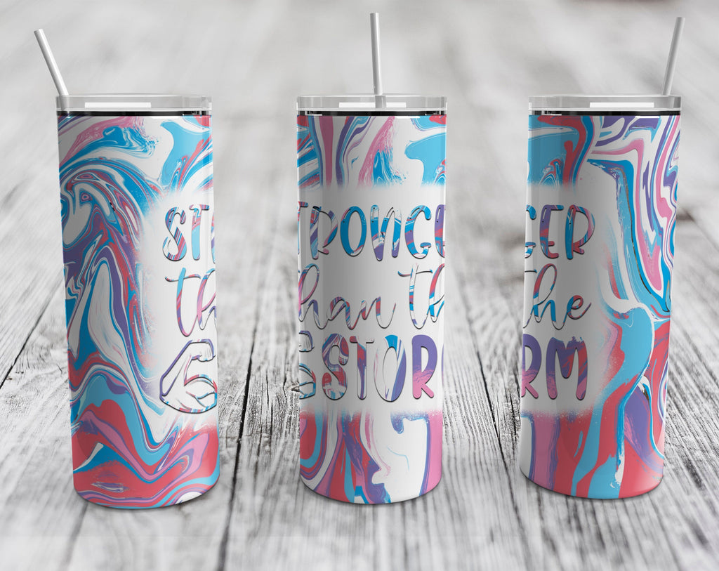 Inspirational Tumbler Sublimation Designs Bundle, 20 Oz Skinny Tumbler ...