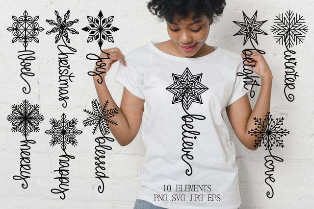 Inspirational Winter Quotes SVG Bundle | Christmas Designs SVG Pfiffen's World 