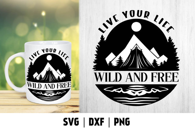 Inspiring mountain quote | SVG Design | SoFontsy SVG Samaha Design 