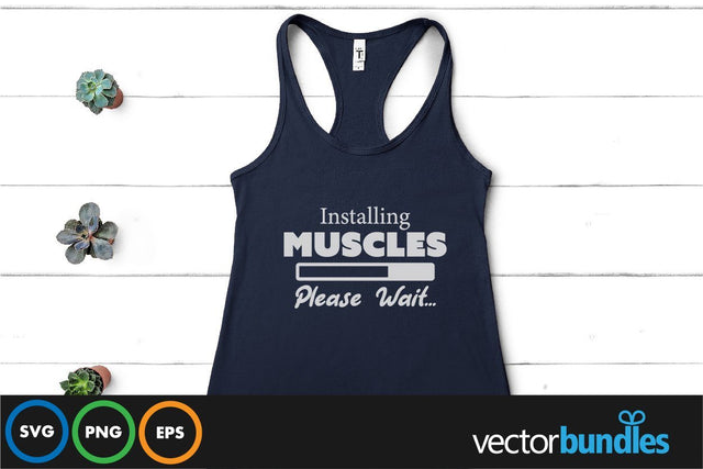 Installing muscles please wait quote svg SVG vectorbundles 