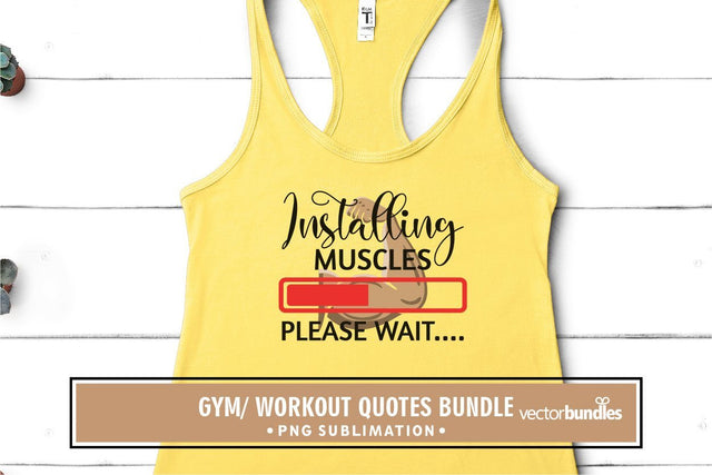 Installing muscles please wait sublimation Sublimation vectorbundles 