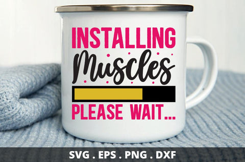 installing muscles please wait SVG Designangry 