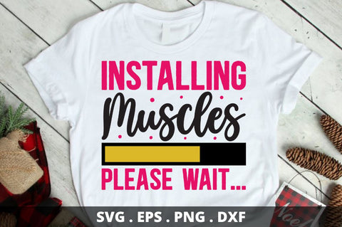 installing muscles please wait SVG Designangry 