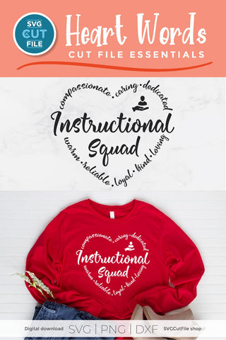 Instructional squad svg, ic svg SVG SVG Cut File 