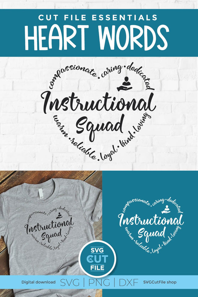 Instructional squad svg, ic svg SVG SVG Cut File 