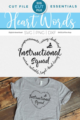 Instructional squad svg, ic svg SVG SVG Cut File 