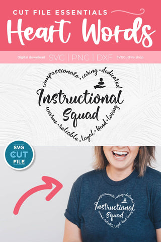 Instructional squad svg, ic svg SVG SVG Cut File 