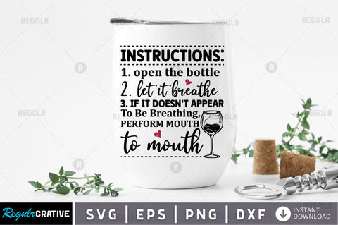 Instructions open the SVG SVG Regulrcrative 