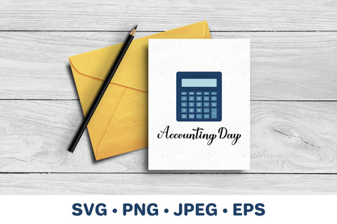 International Accounting Day. Gift for accountant SVG LaBelezoka 
