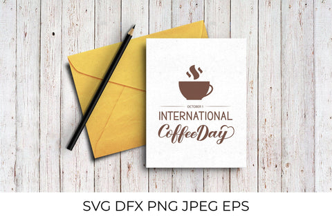 International Coffee Day SVG SVG LaBelezoka 