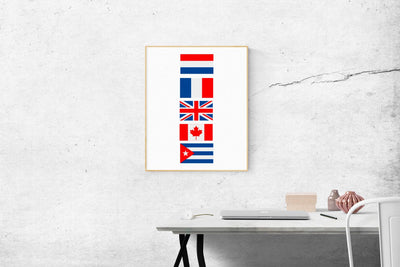 International Flag Set SVG Designed by Geeks 