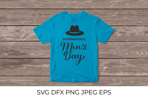 International Men’s Day calligraphy hand lettering SVG LaBelezoka 