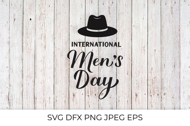 International Men’s Day calligraphy hand lettering SVG LaBelezoka 