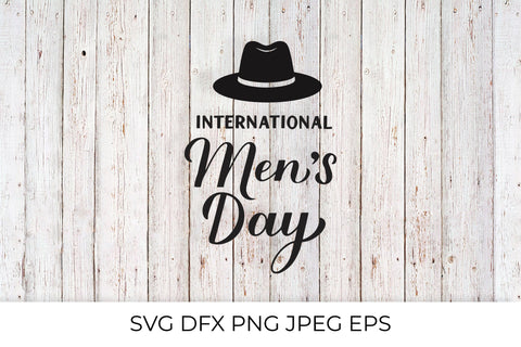 International Men’s Day calligraphy hand lettering SVG LaBelezoka 
