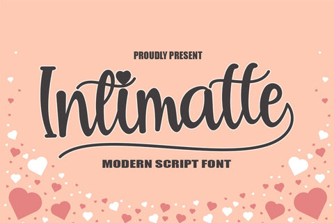 Intimatte Font Supersemar Letter 