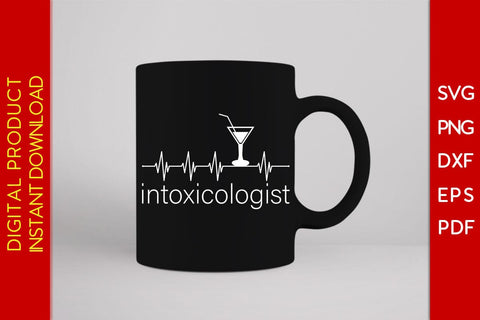 Intoxicologist Bartender SVG PNG PDF Cut File SVG Creativedesigntee 