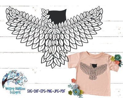 Intricate Owl SVG Cut File SVG Wispy Willow Designs 