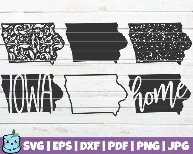 Iowa State SVG MintyMarshmallows 