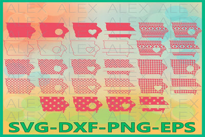 Iowa State SVG SVG AlexSVGStudio 