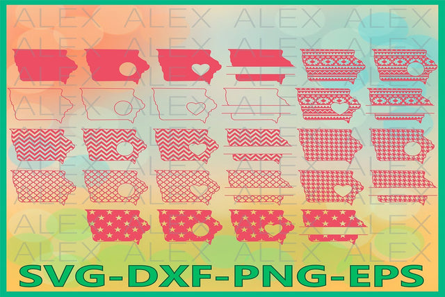 Iowa State SVG SVG AlexSVGStudio 