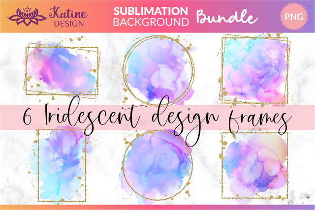 Iridescent sublimation backgrounds bundle holographic design elements, iridescent background, holographic backgrounds, sublimation design, design elements, splash background, background clipart, sublimation backsplash, sublimation background designs Sublimation KatineDesign 