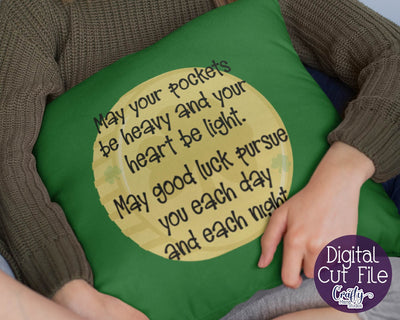 Irish Blessing - St. Patrick's Day Svg SVG Crafty Mama Studios 