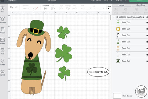 Irish Dog SVG, St Patricks Day Dog svg SVG Lynda M Metcalf 