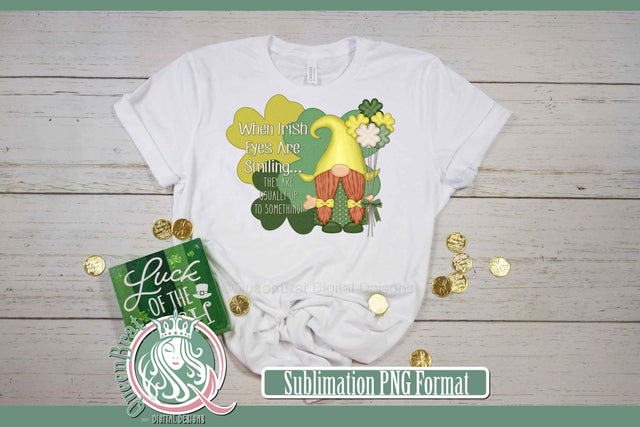 Irish Eyes Smiling Sublimation SVG QueenBrat Digital Designs 