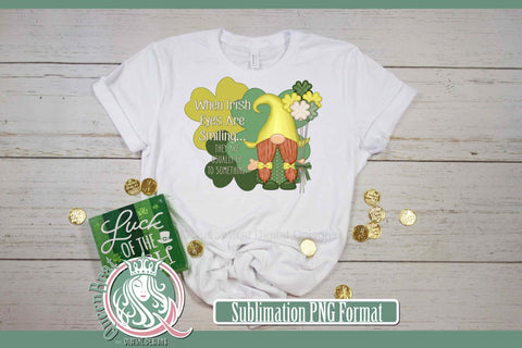 Irish Eyes Smiling Sublimation SVG QueenBrat Digital Designs 