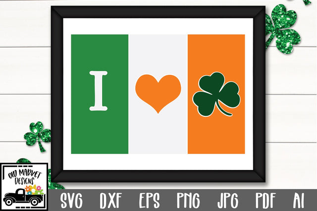 Irish Flag SVG Cut File SVG Old Market 