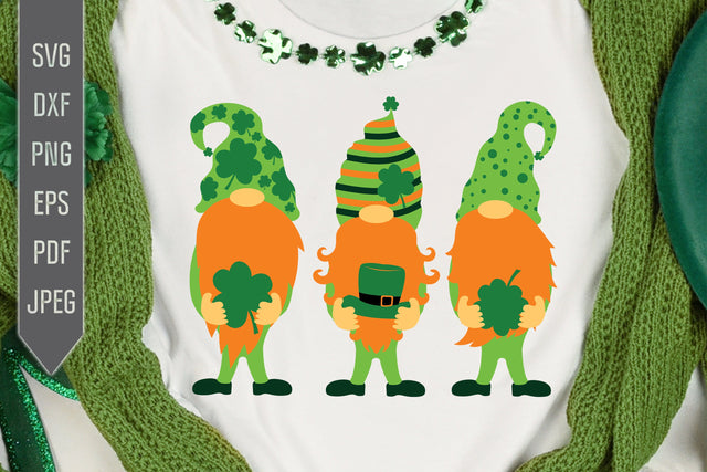 Irish Gnomes Svg. Three St. Patrick's Gnomes Svg. Svg. Funny St. Patrick's Day Svg. Lucky Svg. Irish Svg. Clover Svg. St Patrick's Dxf, eps, png, jpg pdf SVG Mint And Beer Creations 