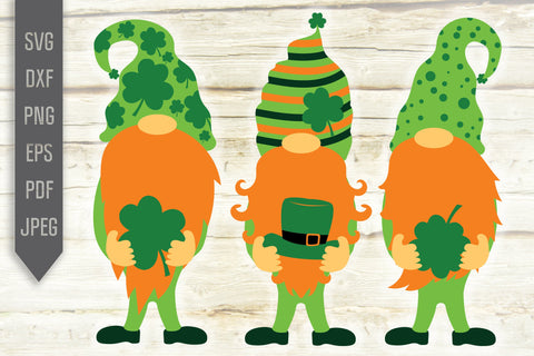 Irish Gnomes Svg. Three St. Patrick's Gnomes Svg. Svg. Funny St. Patrick's Day Svg. Lucky Svg. Irish Svg. Clover Svg. St Patrick's Dxf, eps, png, jpg pdf SVG Mint And Beer Creations 
