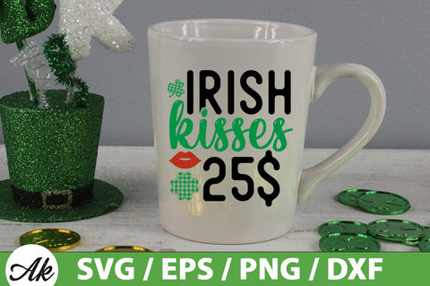 Irish kisses 25$ SVG SVG akazaddesign 