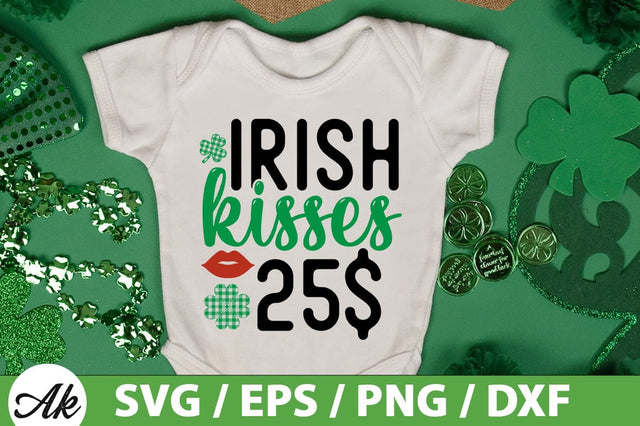 Irish kisses 25$ SVG SVG akazaddesign 