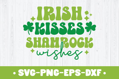 Irish kisses shamrock wishes SVG md faruk hossain 
